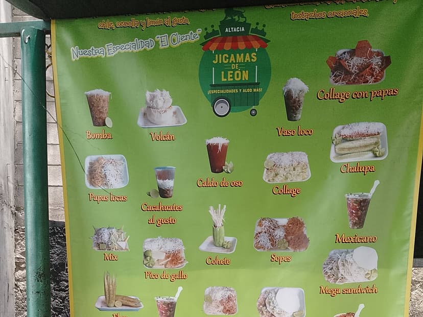 Jícamas de Leon Altacia
