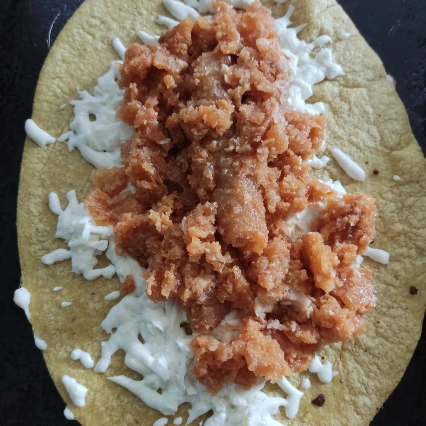Quesadilla de Chicharrón Guisado