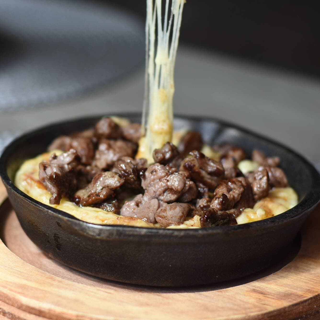Queso Fundido Con Chistorra