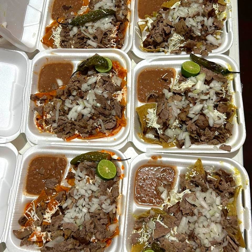 Chilaquiles con Carne Asada