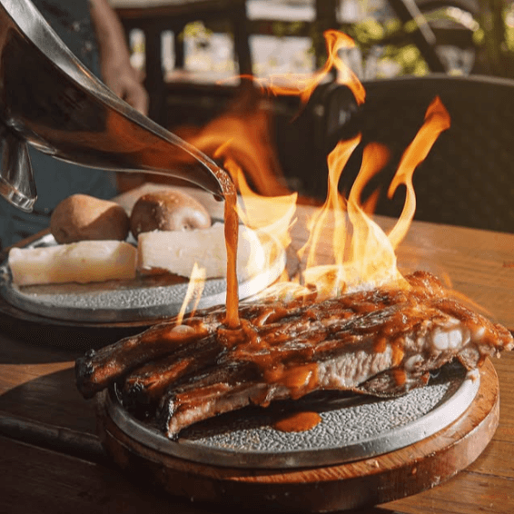 Costillas BBQ Fire Personal
