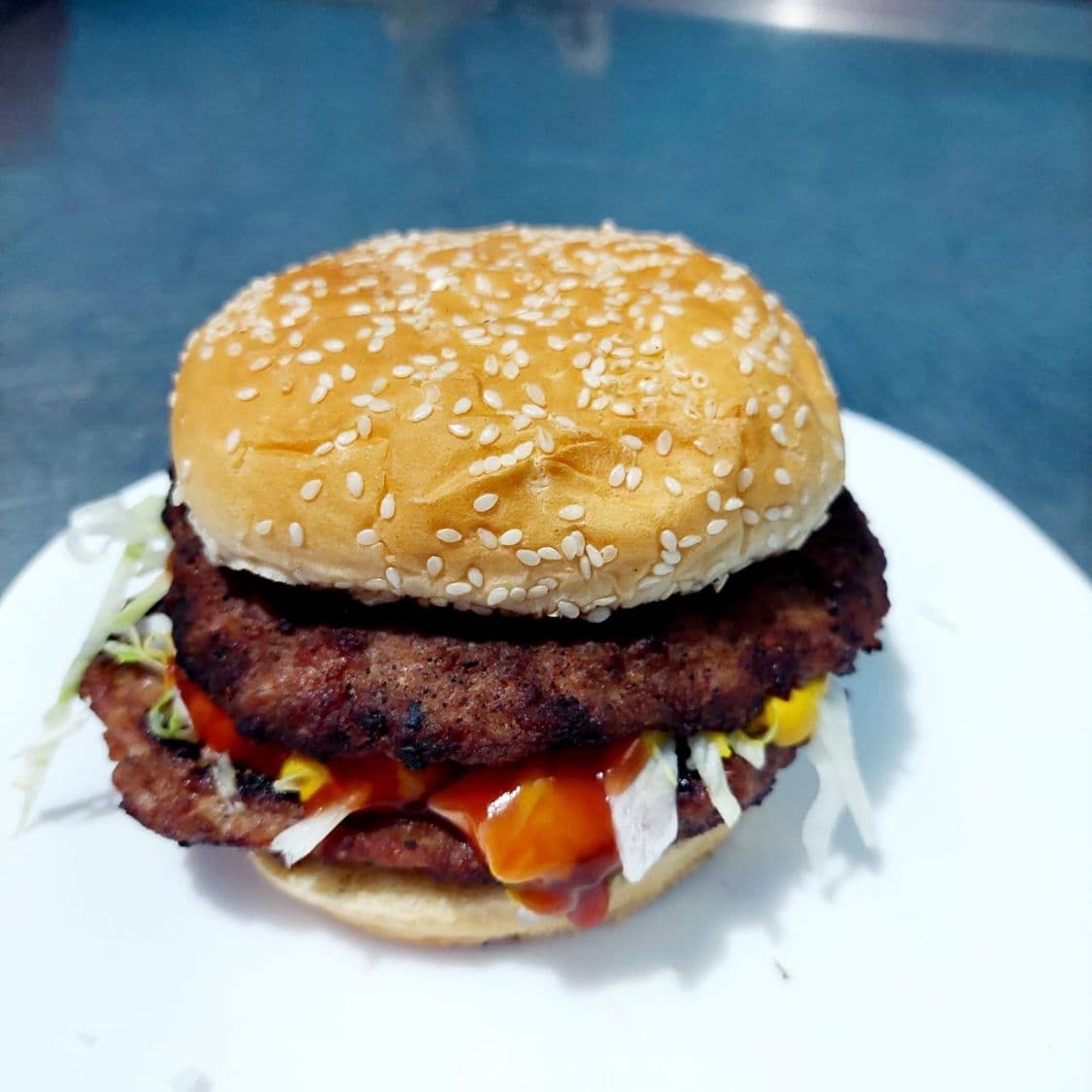 Hamburguesa Doble Carne Normal