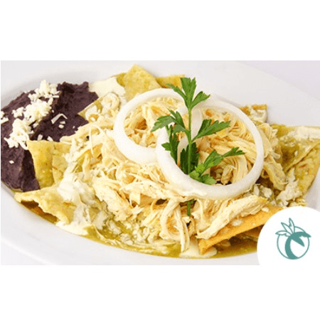 Chilaquilazo con pollo
