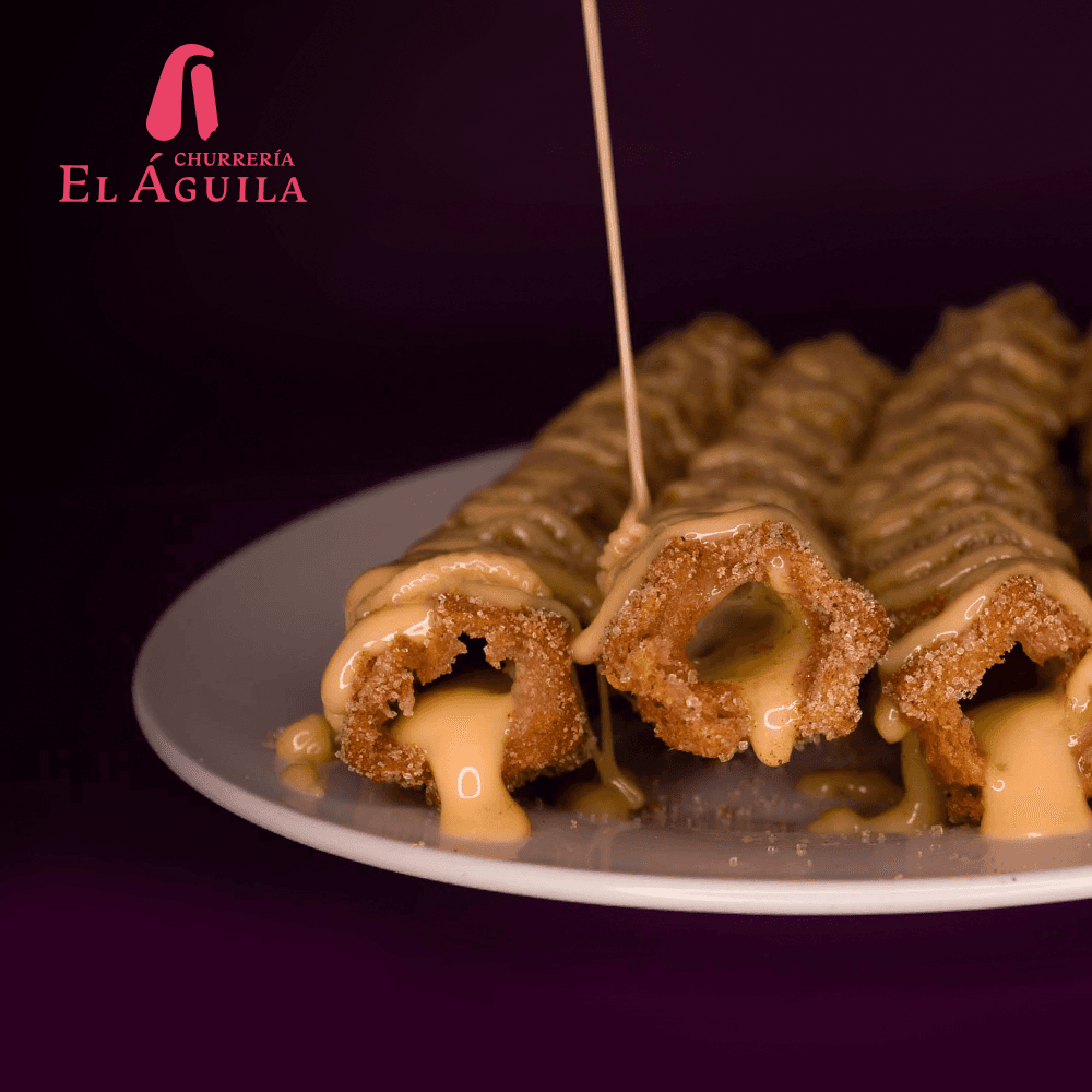 5 Churros Rellenos de Lechera