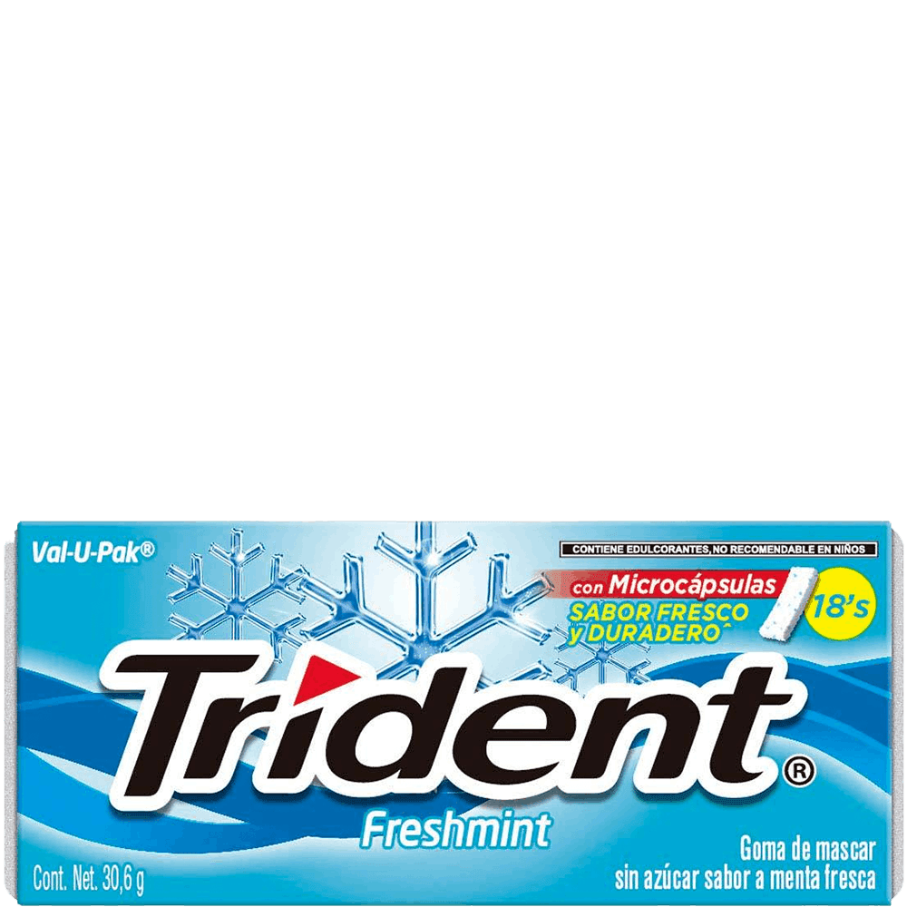 Trident Val U Pack Freshmint 18s