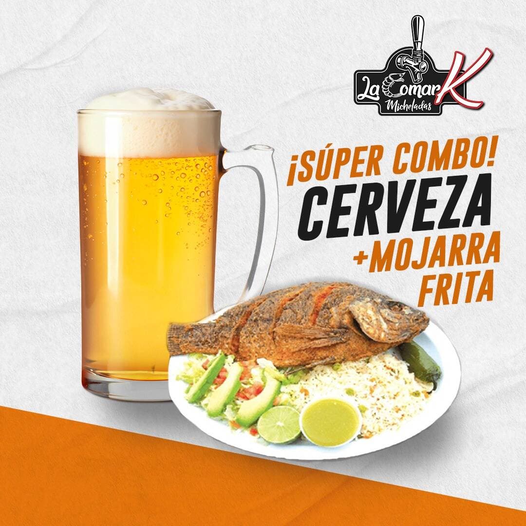 Mojarra + Cerveza (1.2L)