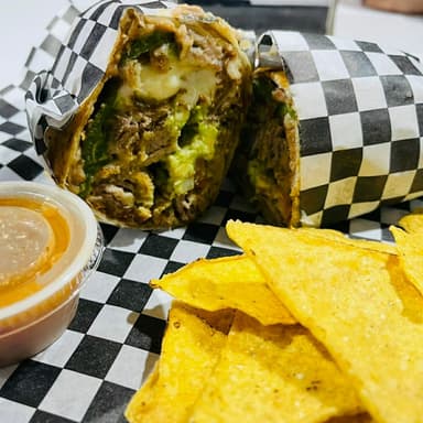 Combo-Fat Boy Burrito + Soda Pepsi