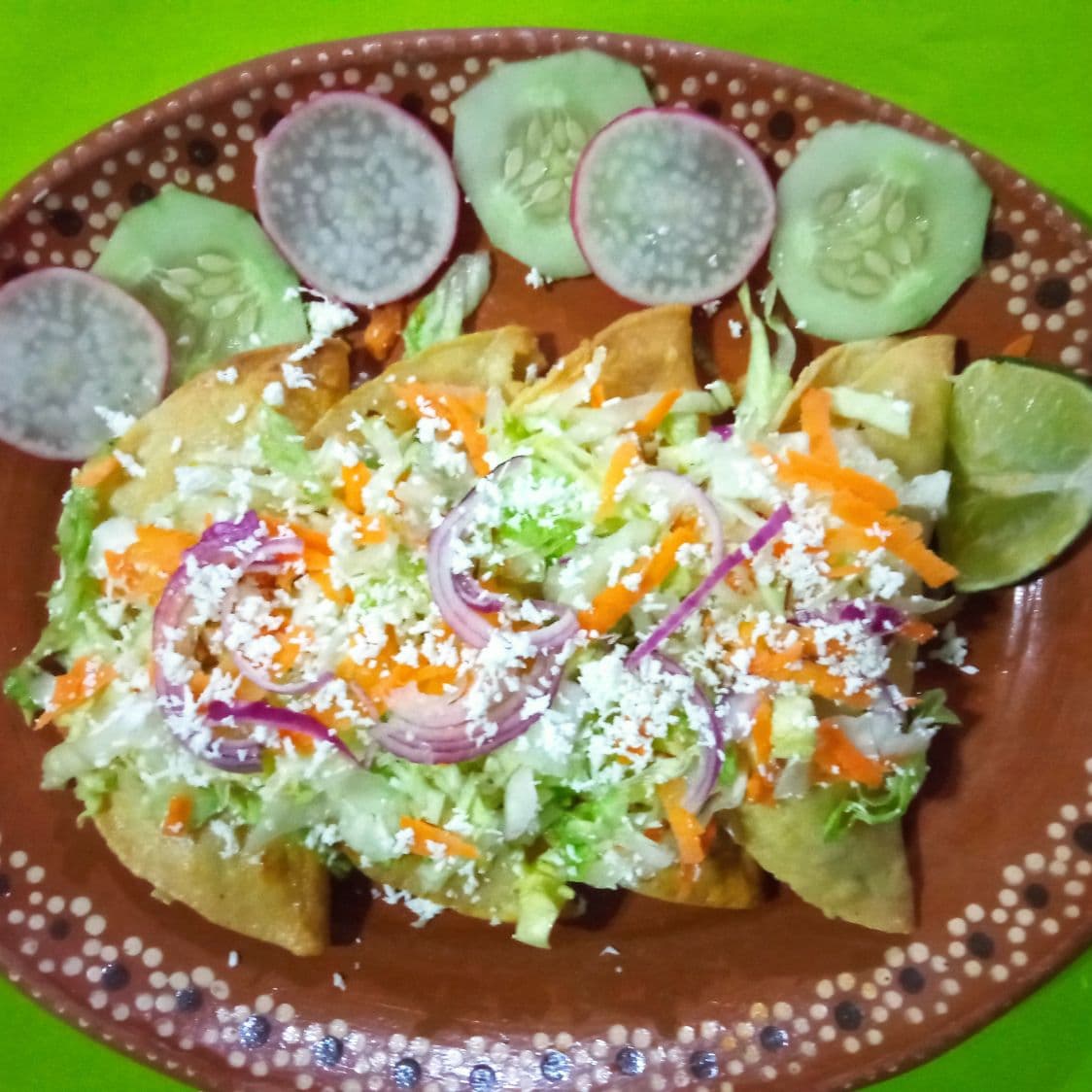 Tacos Dorados Pollo 4 Piezas
