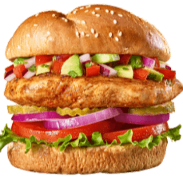 Baja Beach Chicken Burger