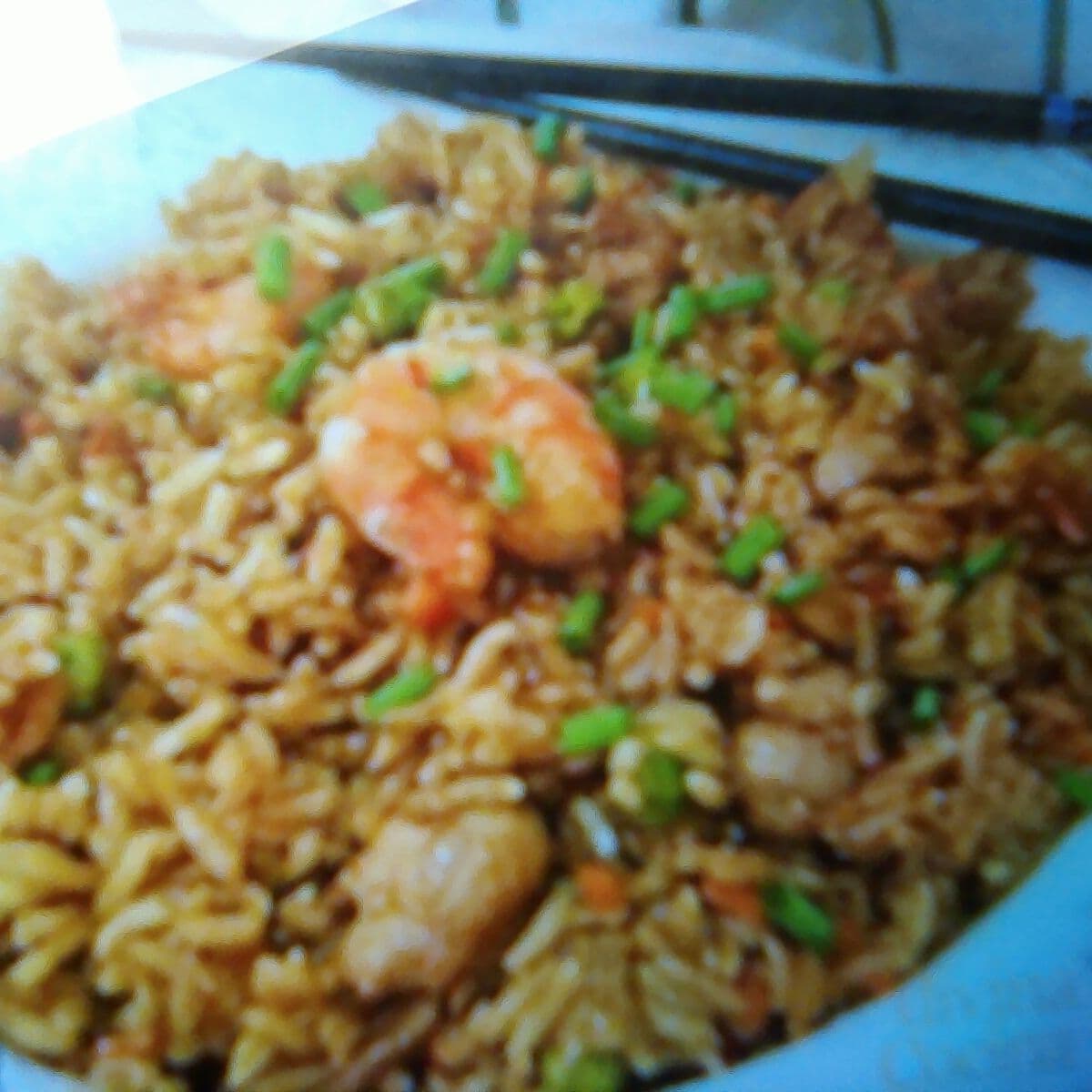 Yakimeshi de camaron