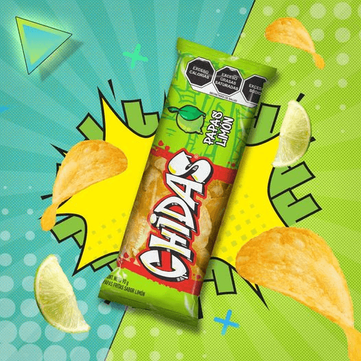 Papas Chidas Sal Limon 90g