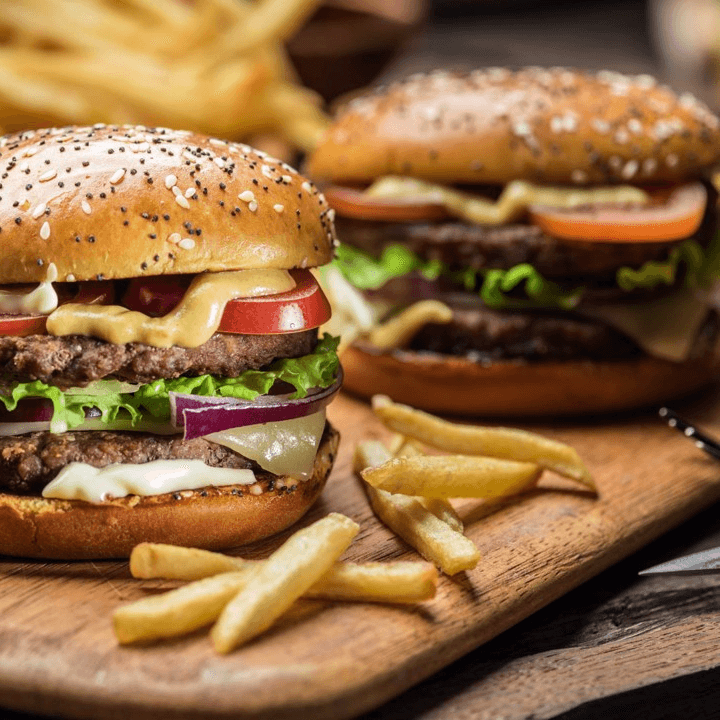 Combo - 2Hamburguesas + 1Complementos y 2Refrescos