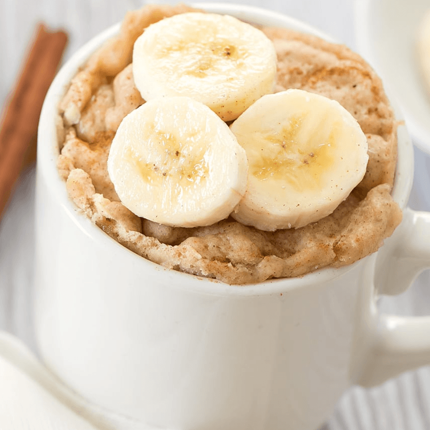 MUG CAKE DE PLÁTANO