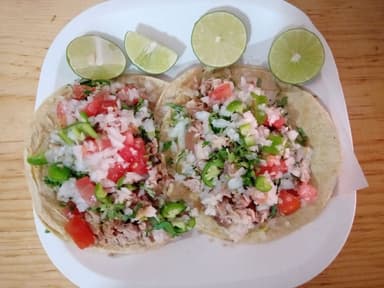 Taco de maciza (carnitas)