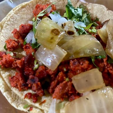 TACOS DE CHORIZO