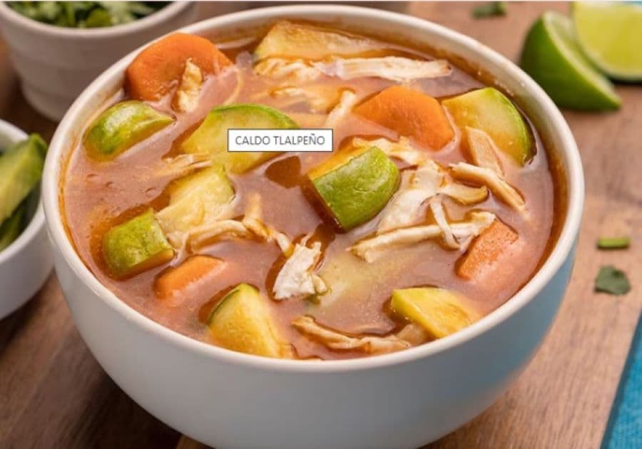 Caldo Tlalpeño 16 Onz