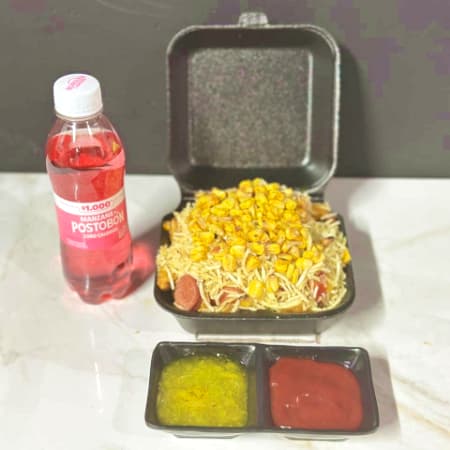 Salchi Maìz + Gaseosa 250ml