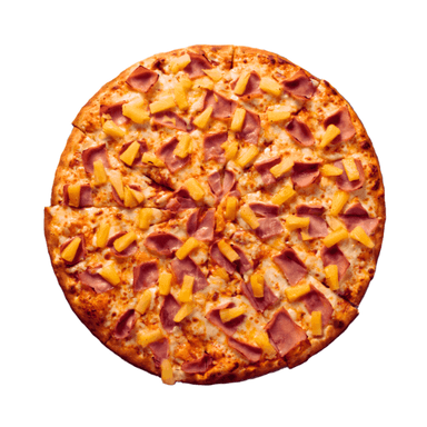 Pizza Hawaiana 12 Porciones