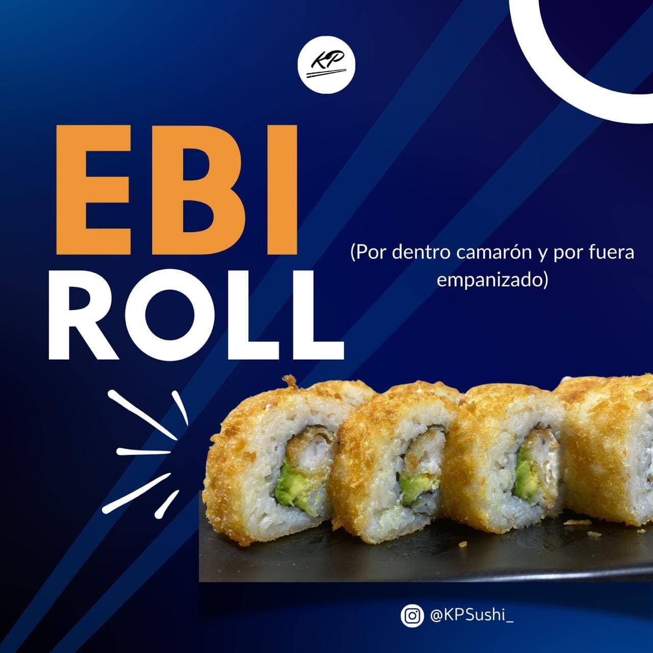 Rollo Empanizado Ebi Roll