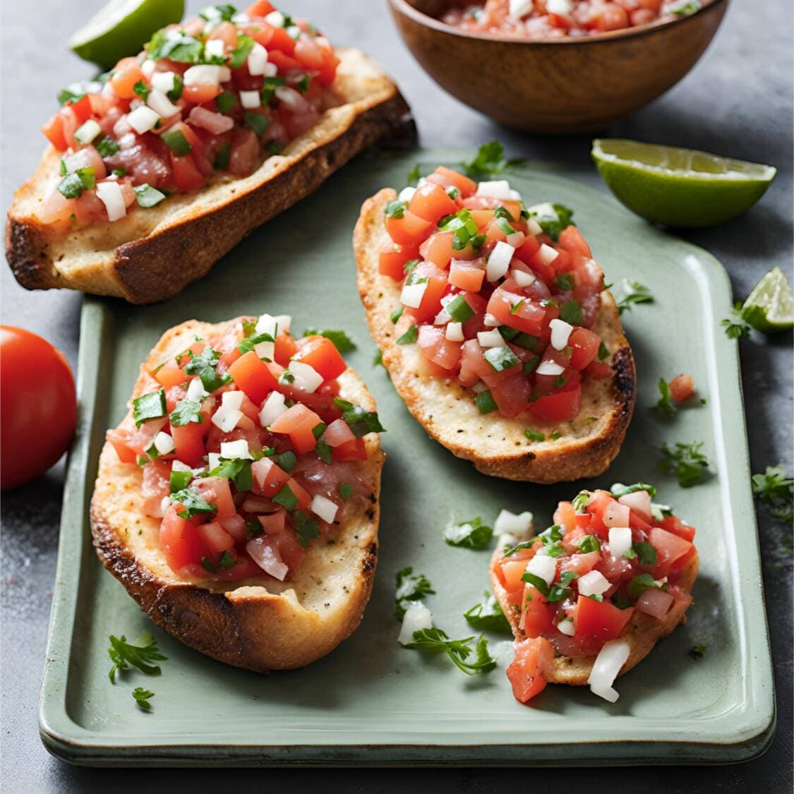 Molletes Salados Incluye Guarnición