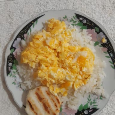 Pericos con arroz