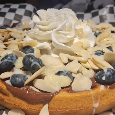 Waffle Blueberry Almond