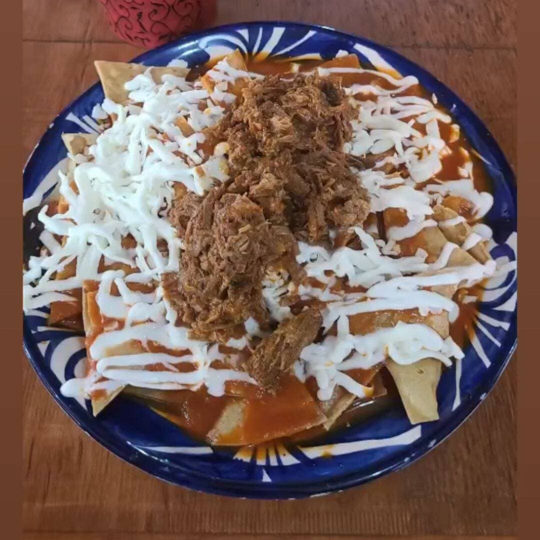 Chilaquiles Vaca Roja