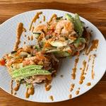 Tostada de Ceviche de Camarón Fresco 2 Uds