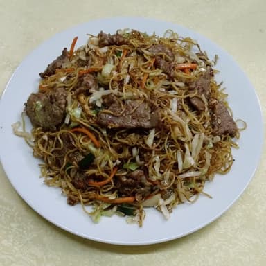 Chop Suey con Carne de Res Seco