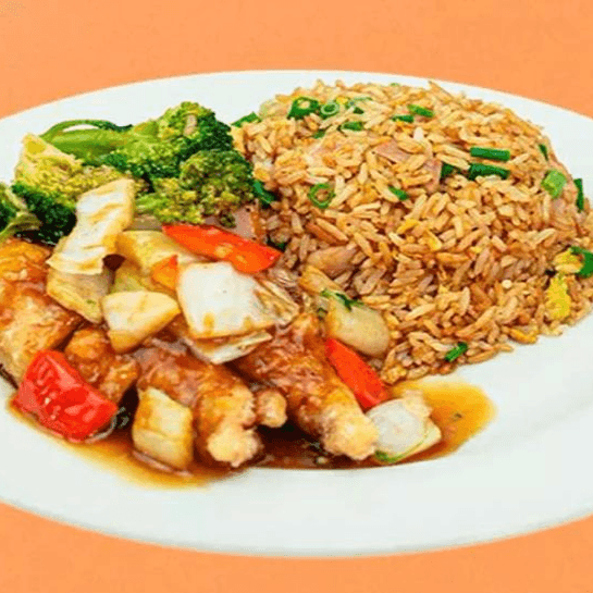 Menú Pollo Enrollado