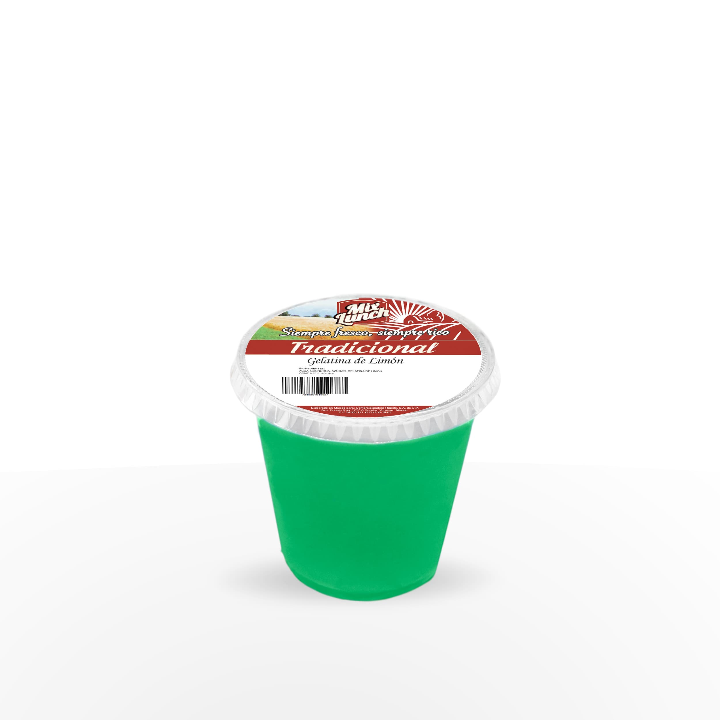 GELATINA DE LIMON 180 G