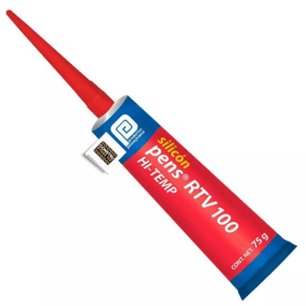 PENS SILICON RTV 100 HI TEMP COLOR ROJO