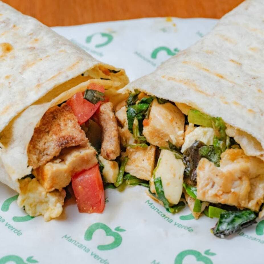 Wrap Florentino con Pollo Napolitano