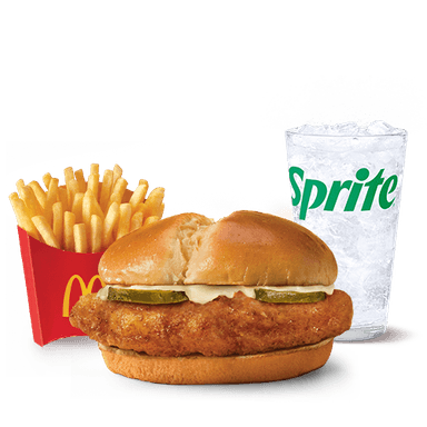 McCombo Pollo McCrispy Clásica Pechuga Mediano