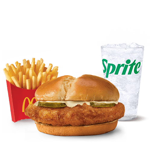 McCombo Pollo McCrispy Clásica Pechuga Mediano