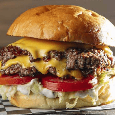 Hamburguesa la 3 Quesos