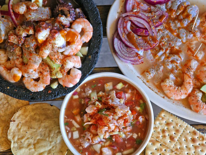 MARISCOS LAS VIAS
