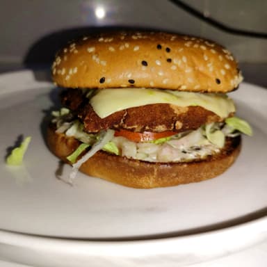 Hamburguesa de Milanesa de Pollo