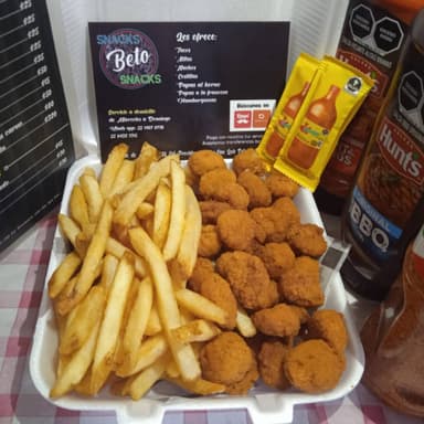 Nuggets con Papas
