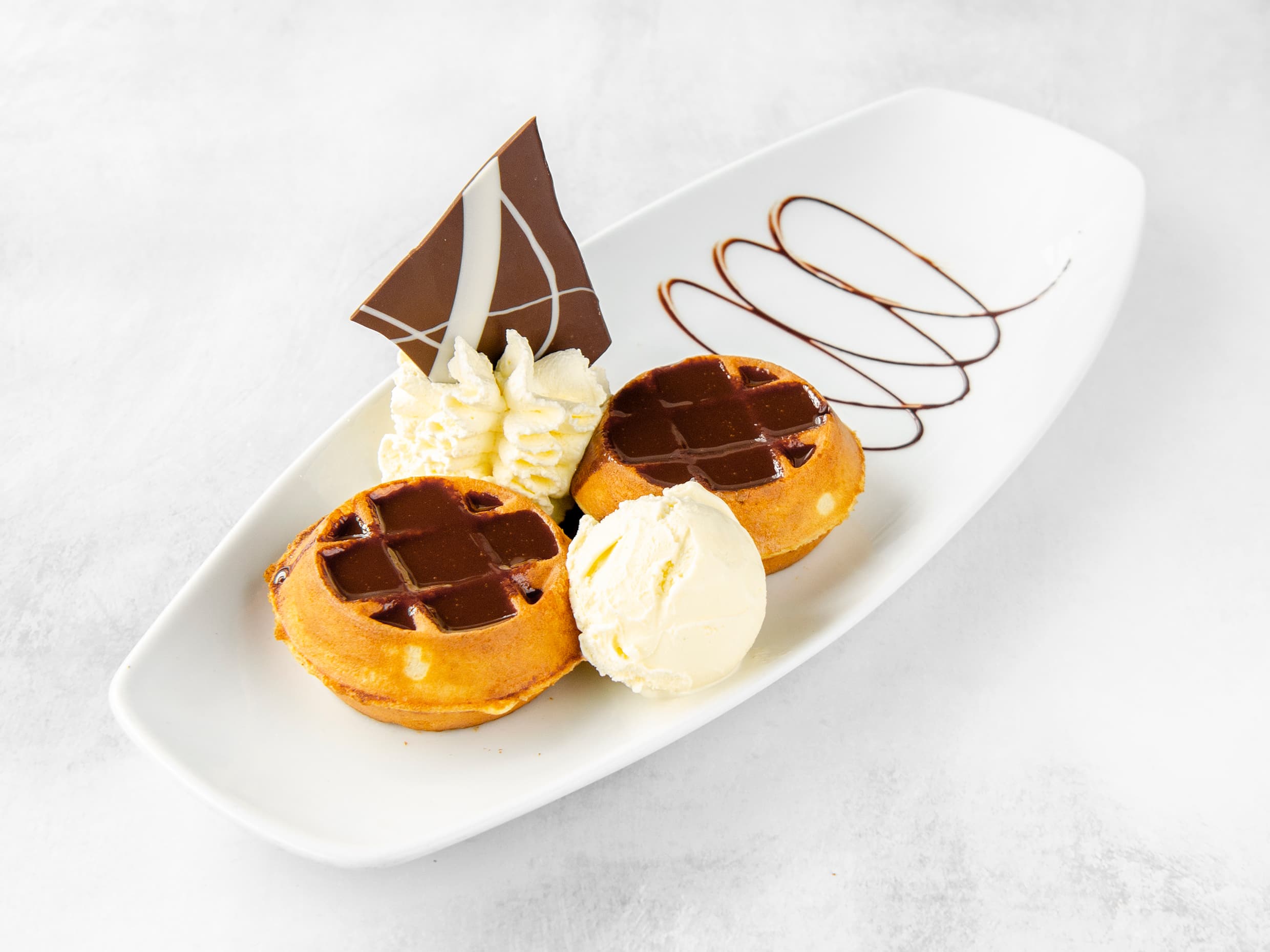 Mini Waffle Chocolate