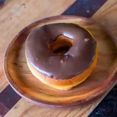 Dona con Chocolate
