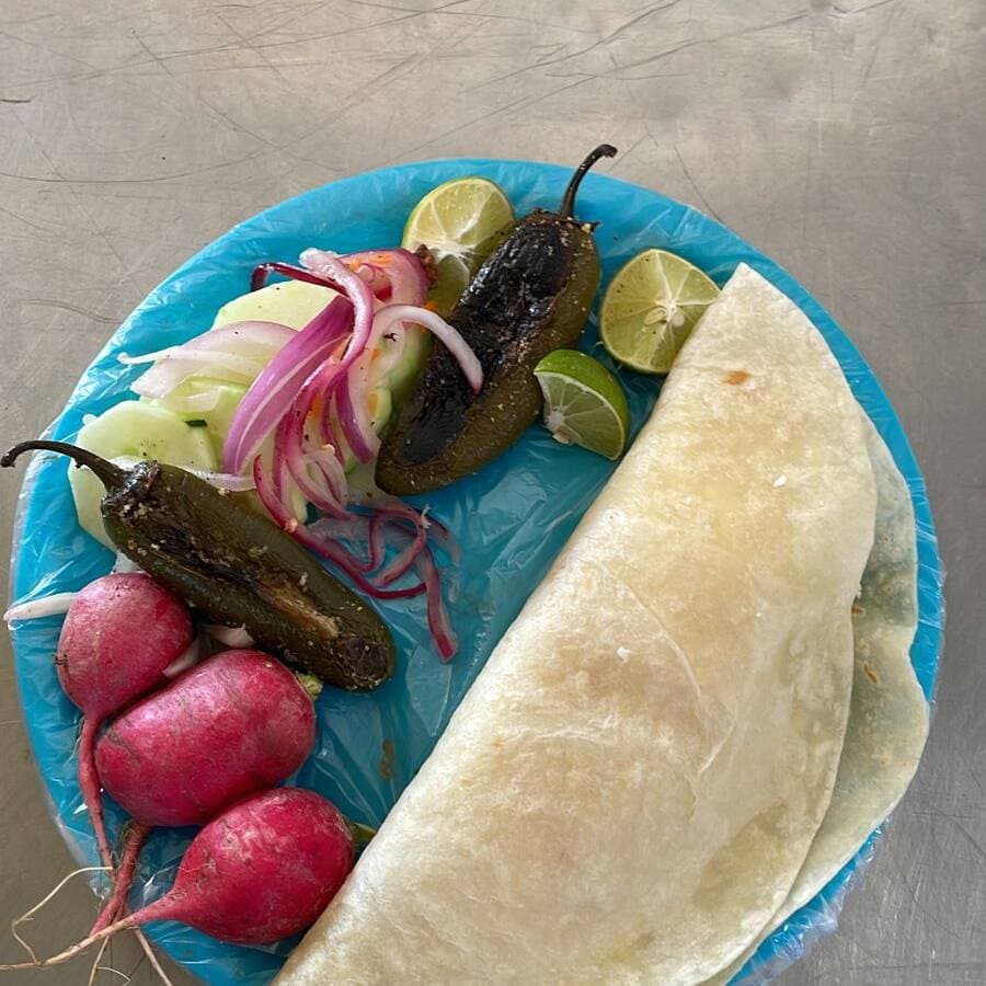 Quesadilla Sencilla de Harina