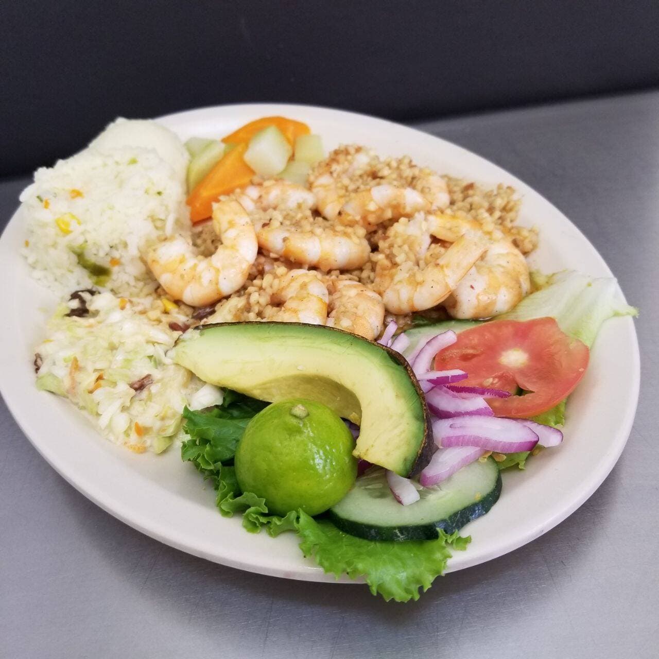 Camarones al Mojo de Ajo