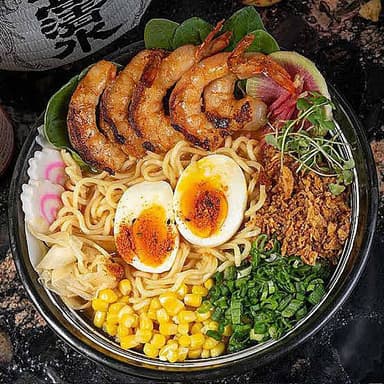 Ramen de camarón