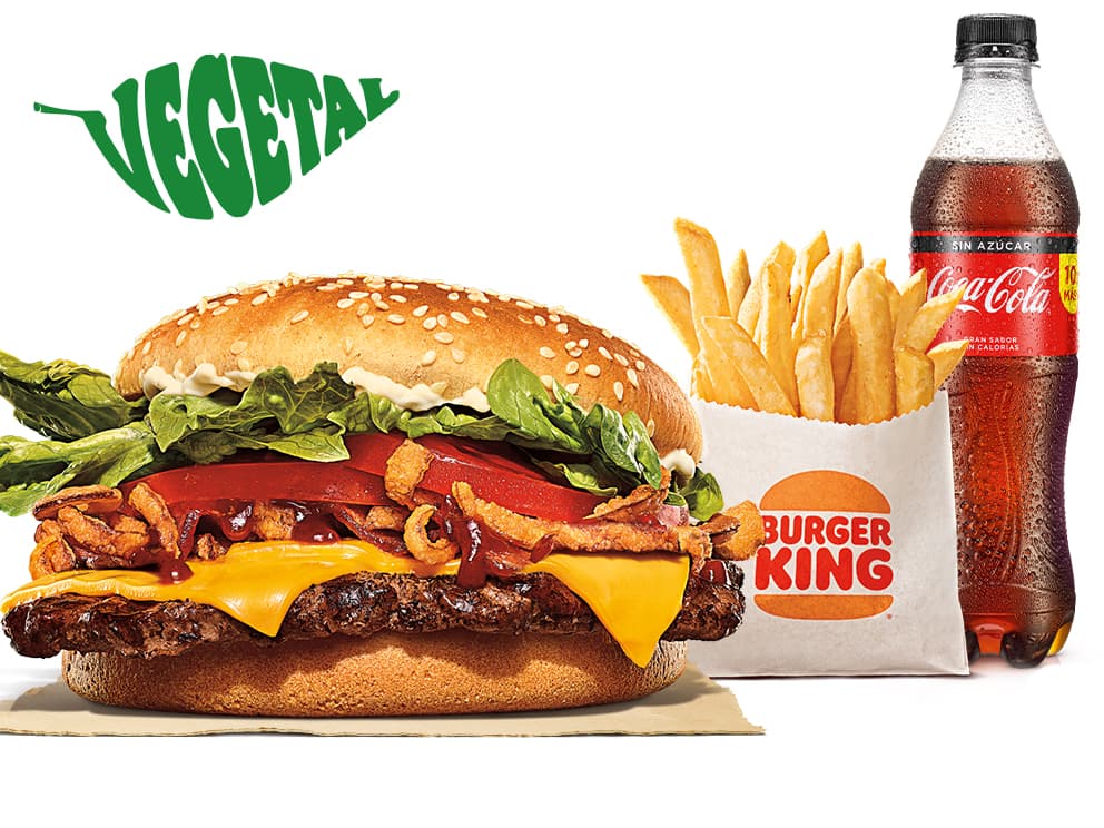 Combo WHOPPER® Vegetal Crispy