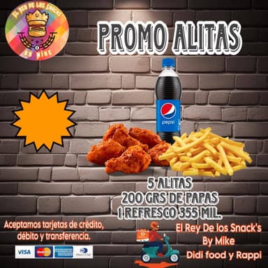 Combo Alitas