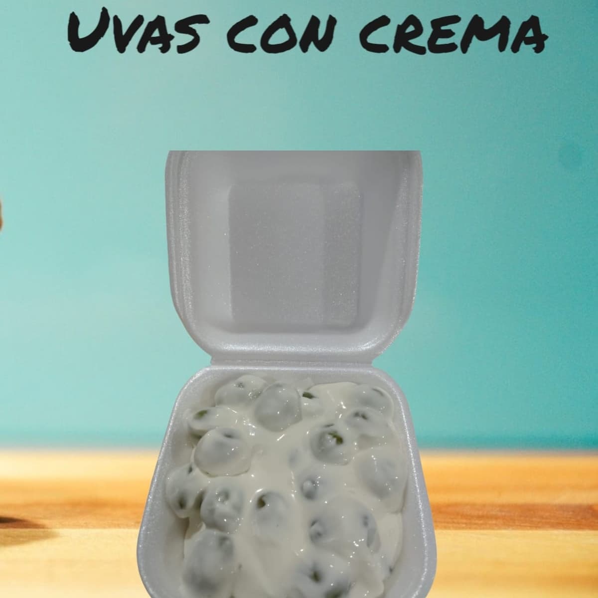 Uvas con Crema