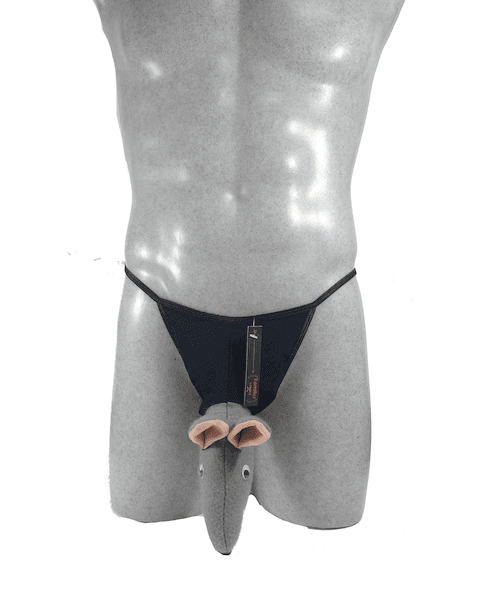 TANGA DE RATON GRIS