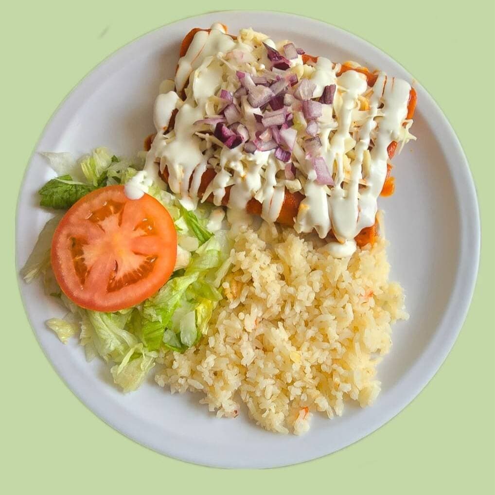 Enchiladas de queso