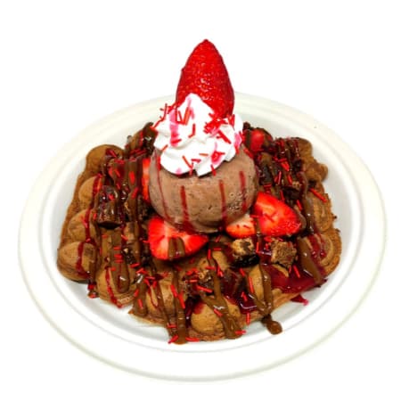 Waffle de Chocolate